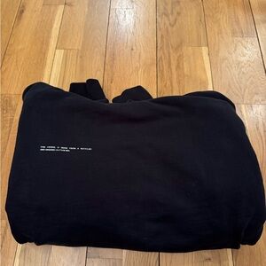 Pangaia Black Hoodie size M